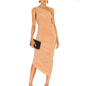 Norma Kamali Diana Gown Size Small Nude